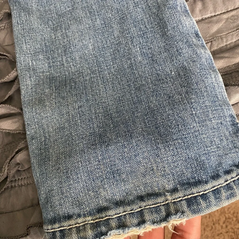 Ariat Blue Denim Jeans with Map Print Lining pantalón de niño - Picture 7 of 7